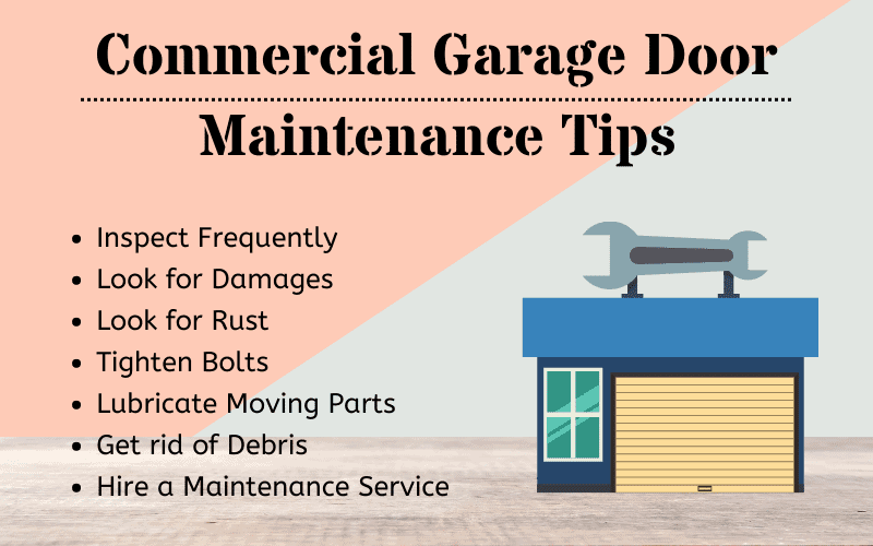 Commercial Garage Door Maintenance Tips