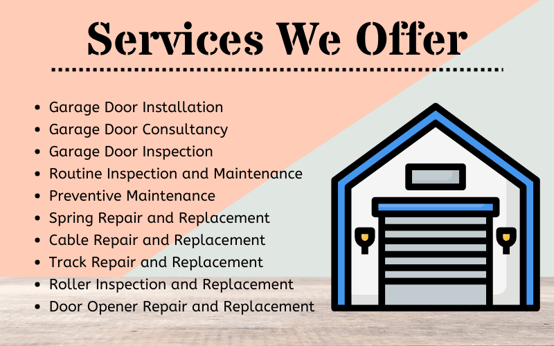 Services We Offer for Our Commercial Garage Door Repair